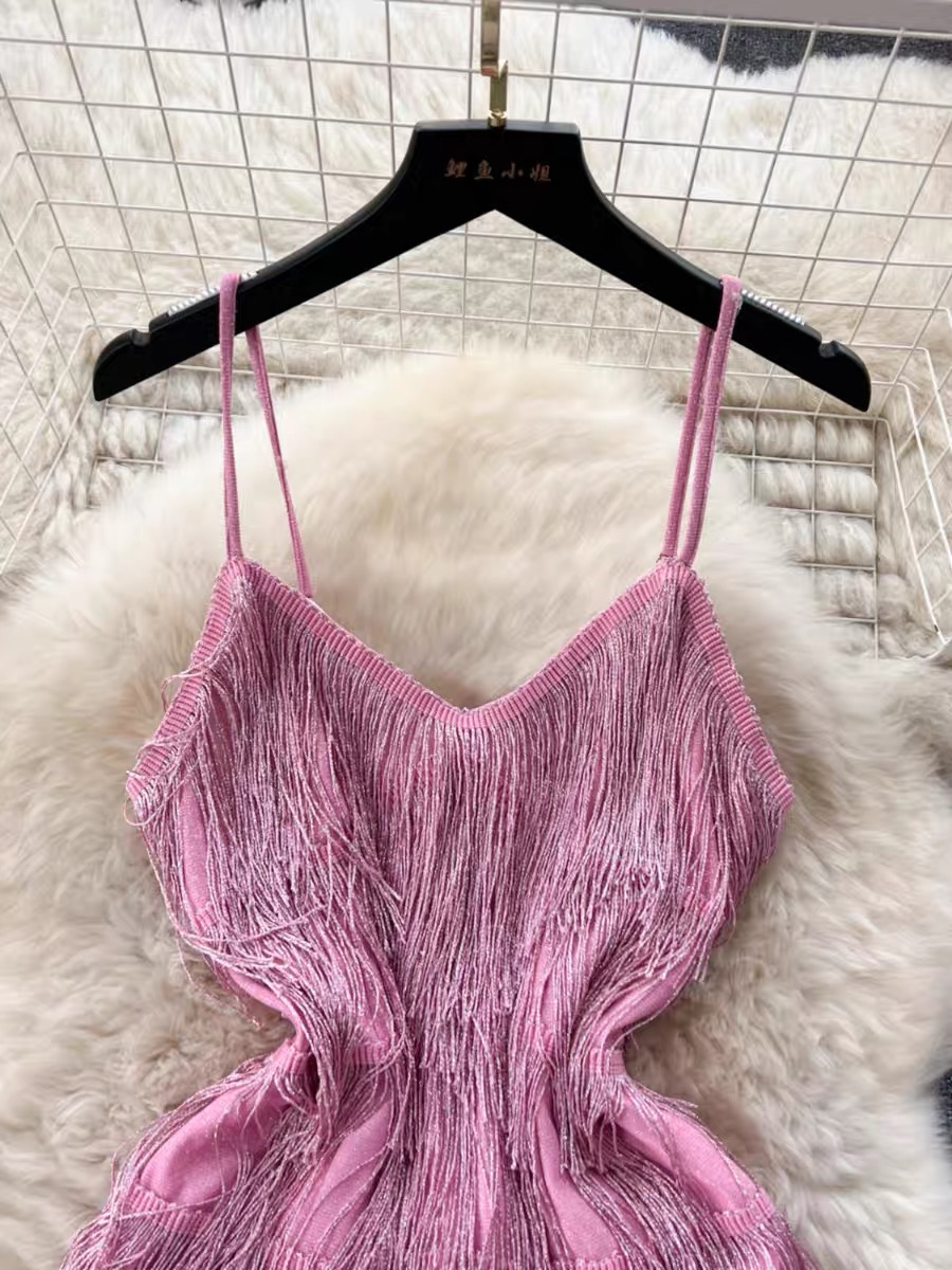 Los Angeles fringe dress EBC108 image