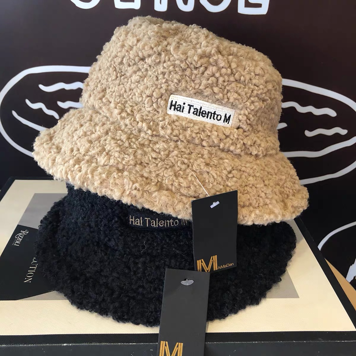 Ready knit babe bucket hat HW128 images