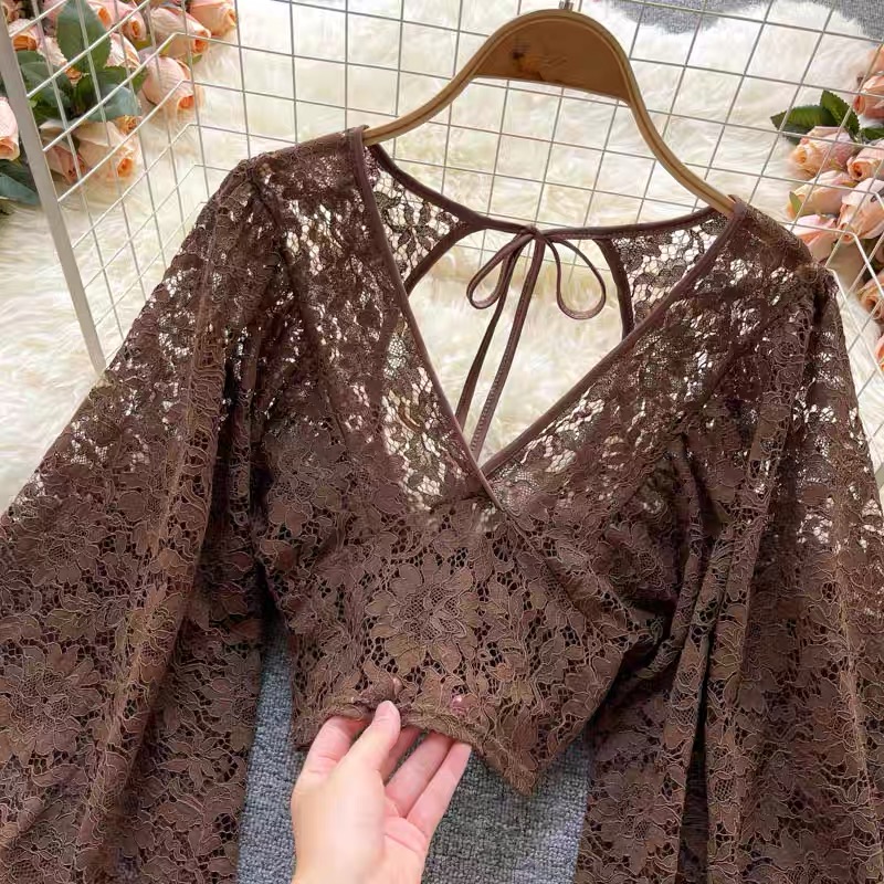Call it fashion lace top TZZ1351 image