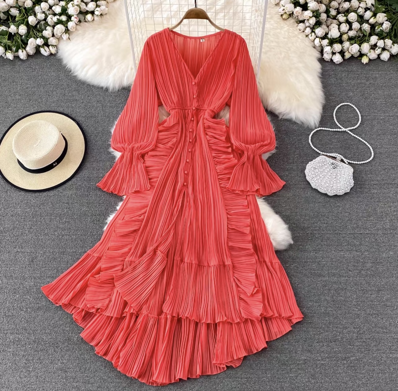 Sarah’s ruffle dress CD75 image