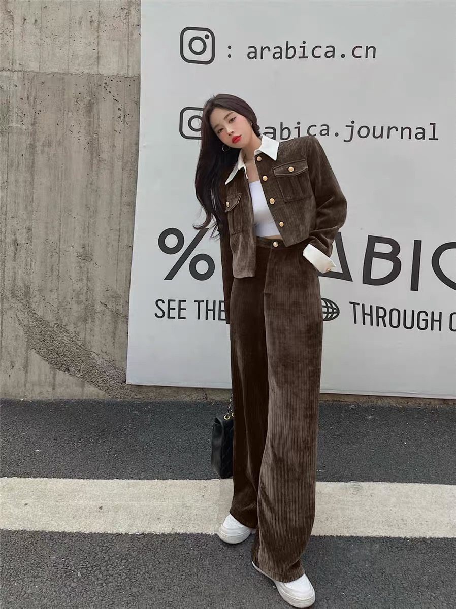 Show some sass corduroy set TPZZ336 image