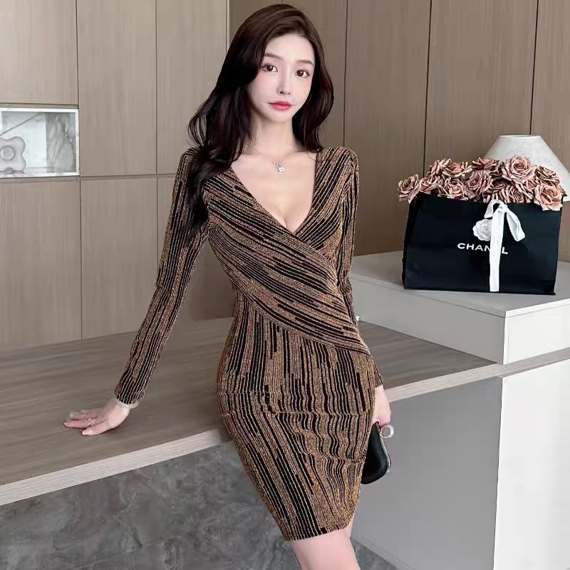 Booked and busy midi gown CBC209 image