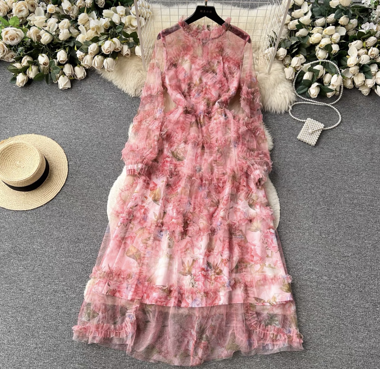 Eternal love floral dress CD490 image
