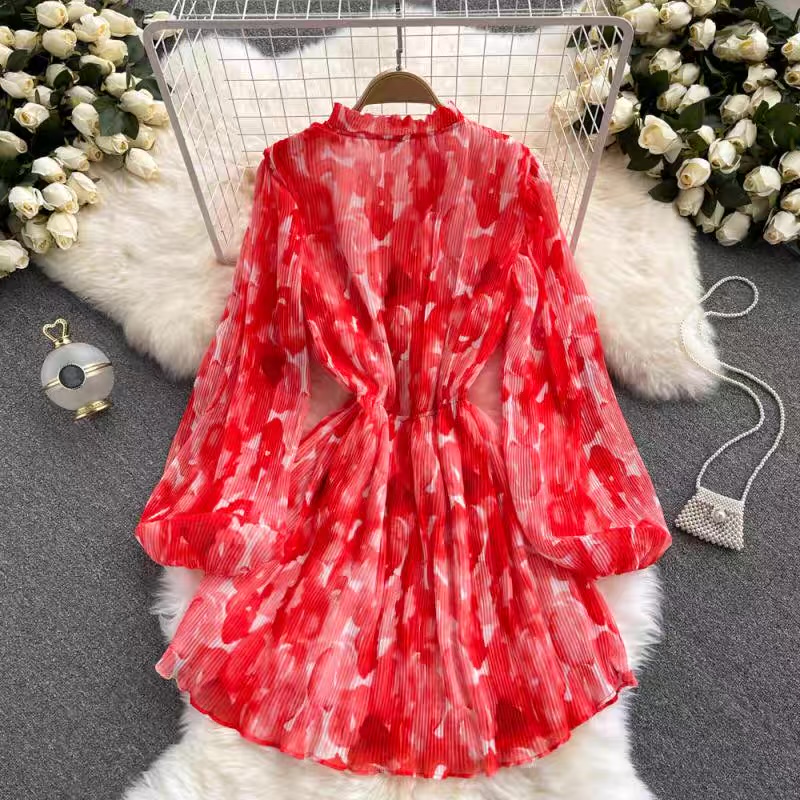 The dream girl ruffle dress CD110 image