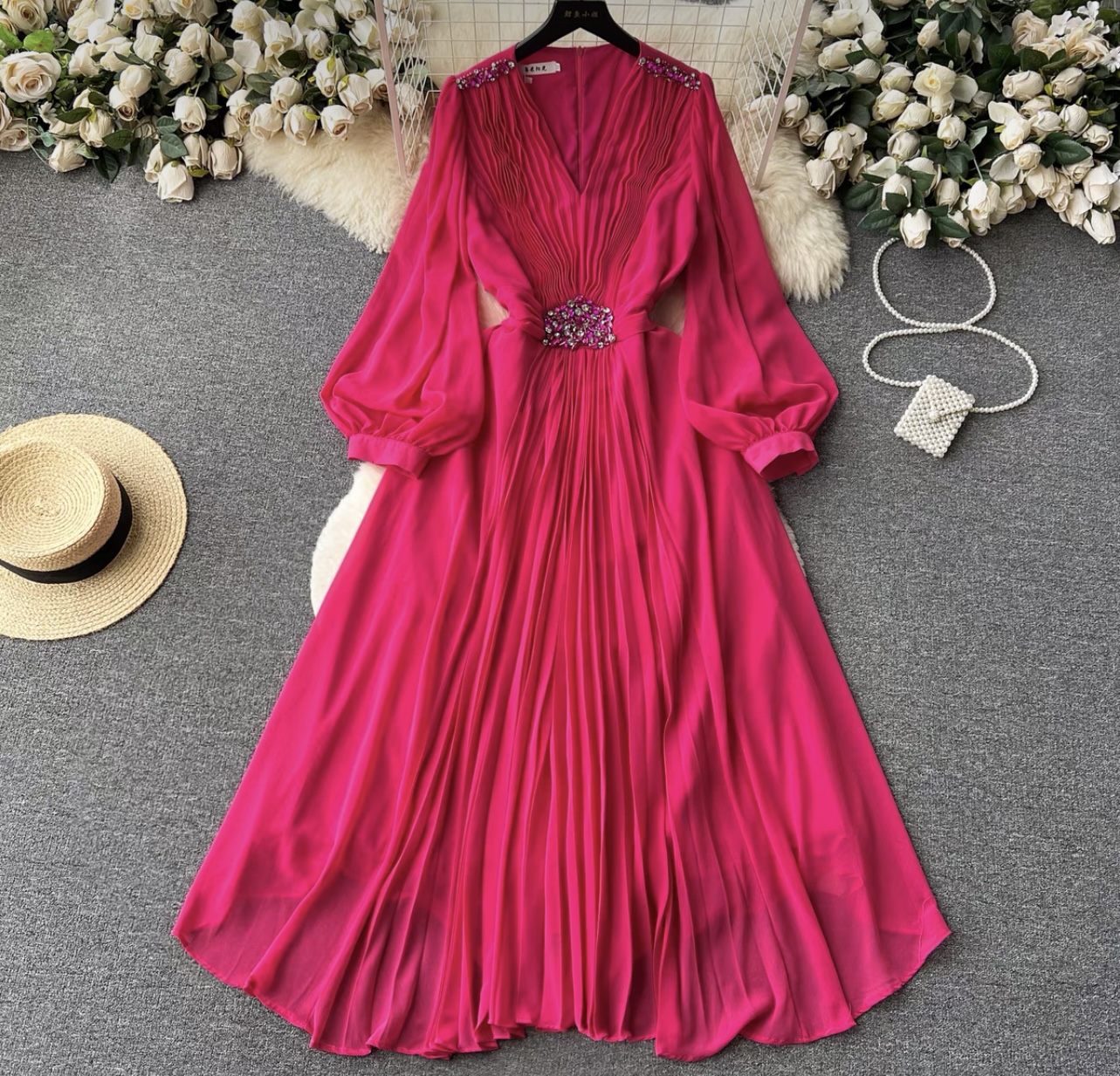 Embellished babe dress FD226 image