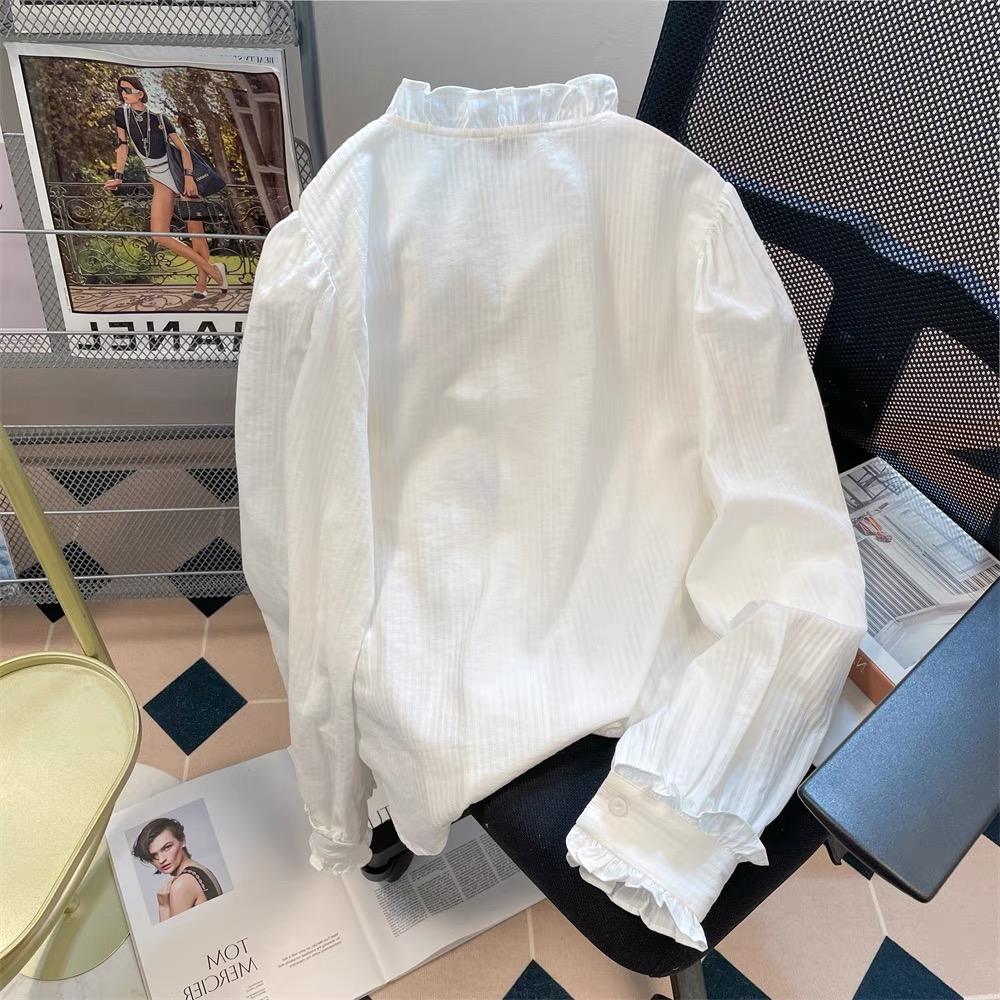 Pretty in ruffle blouse BE149 image