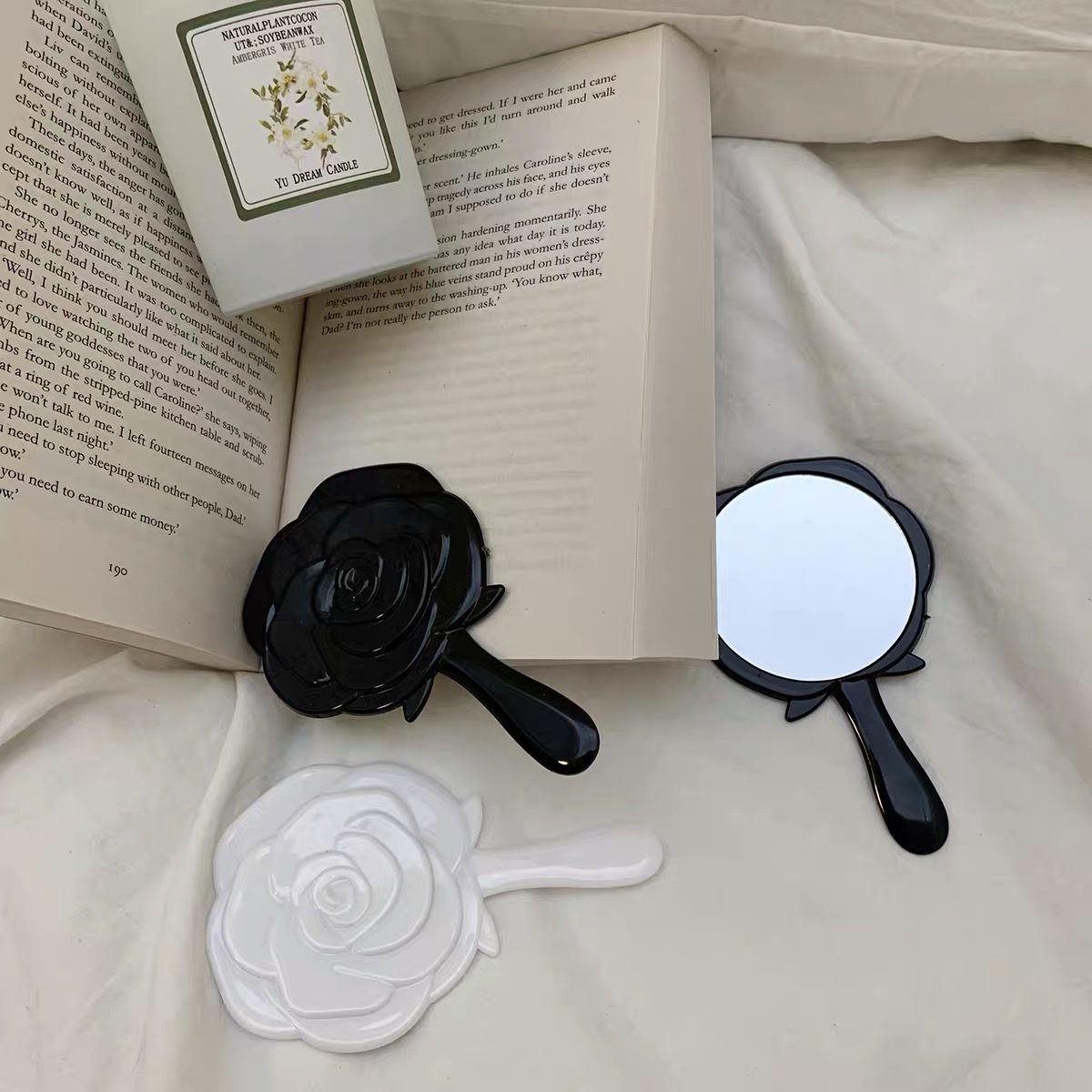 Rose style mirror MK114 images