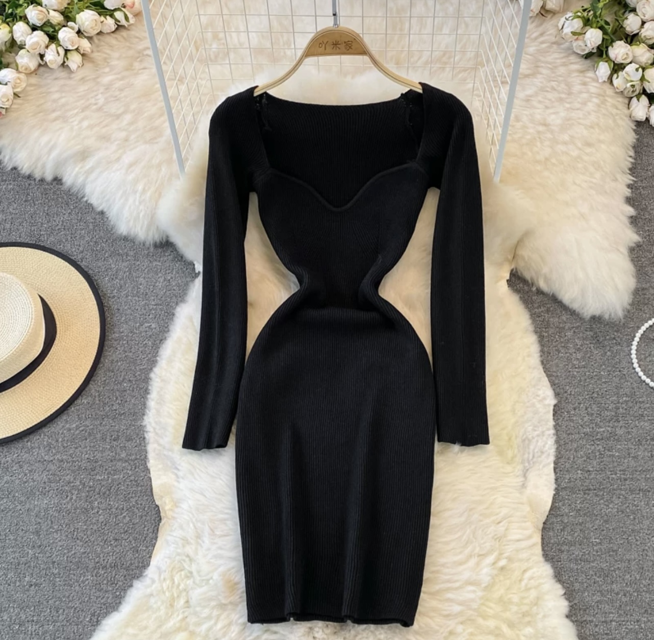 Carefree living knit gown KBC22 image