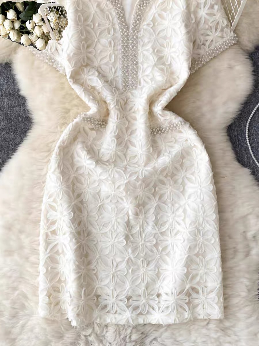 Cooler nights beaded royal Dress FD567 image