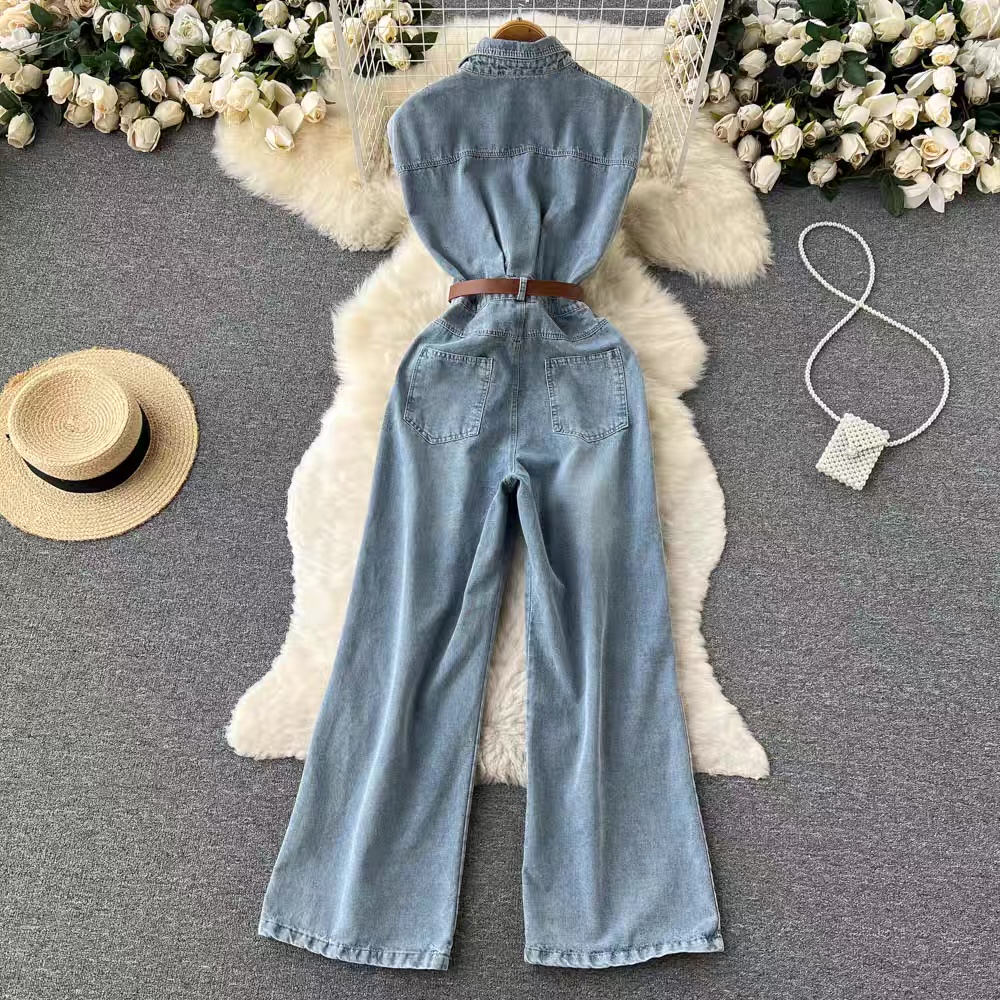Made in Manhattan denim jumpsuit JRZZ520 image