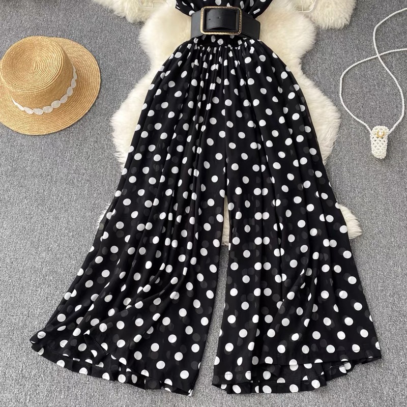 Stripes lover flay jumpsuit JRZZ461 images