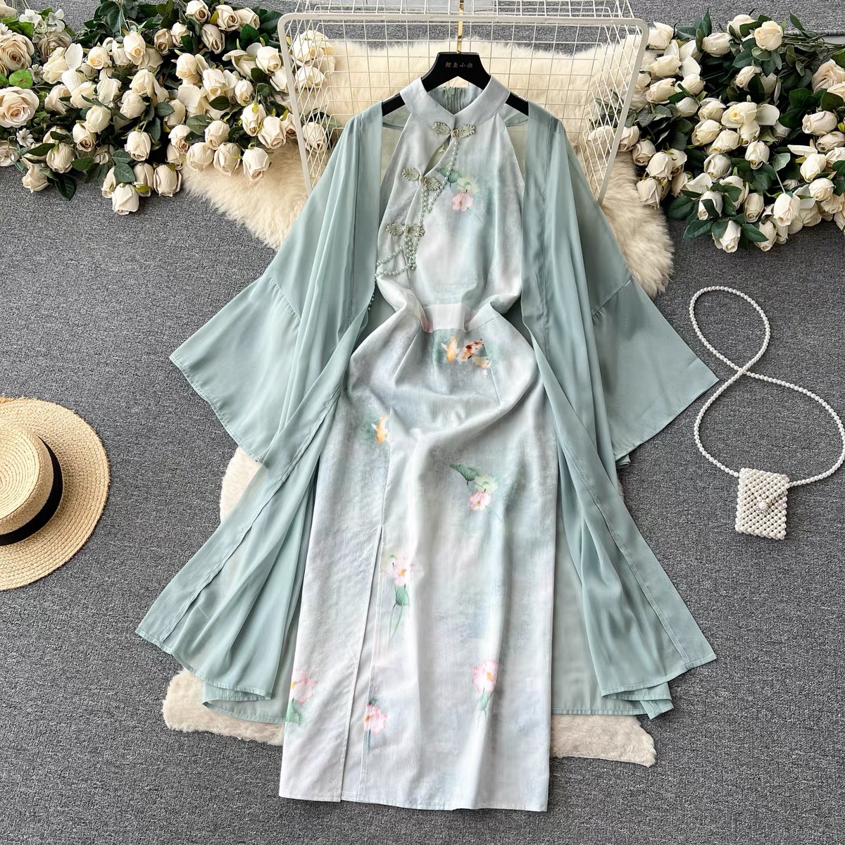 Asian princess  dress & kimono TPZZ2450 image