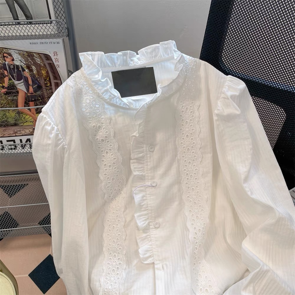 Pretty in ruffle blouse BE149 image