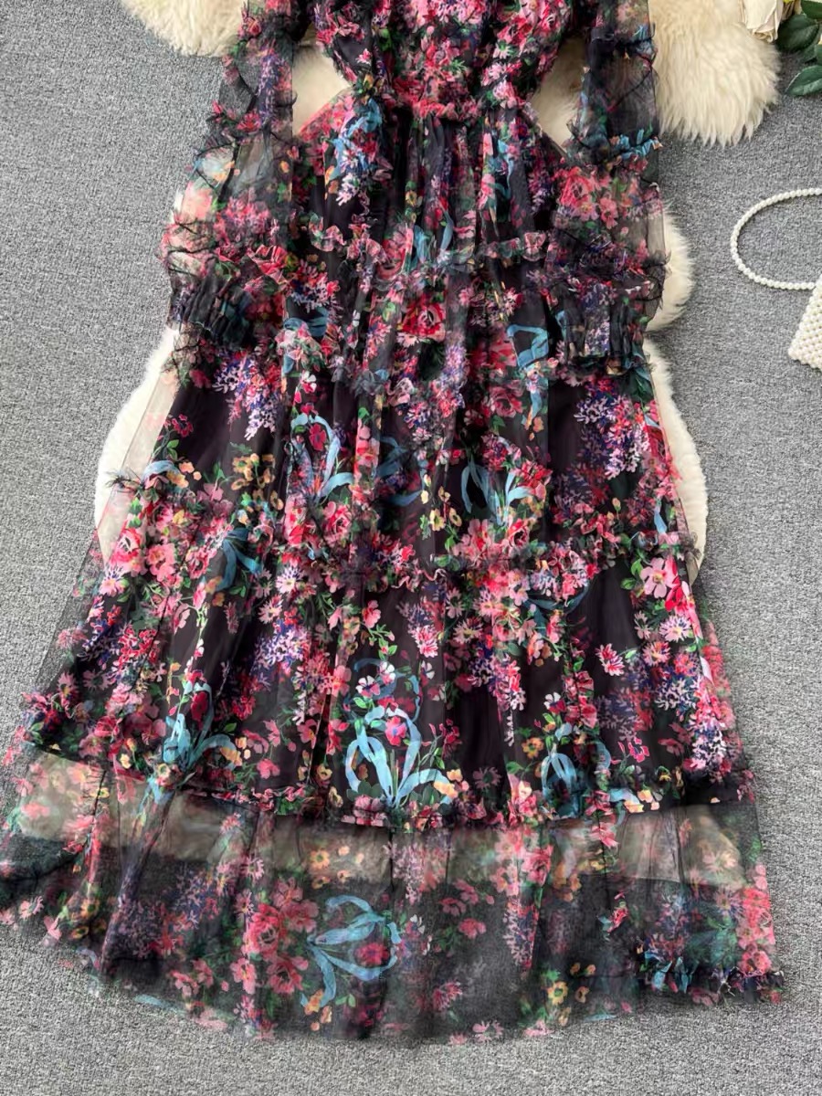 Eternal love floral dress CD490 image