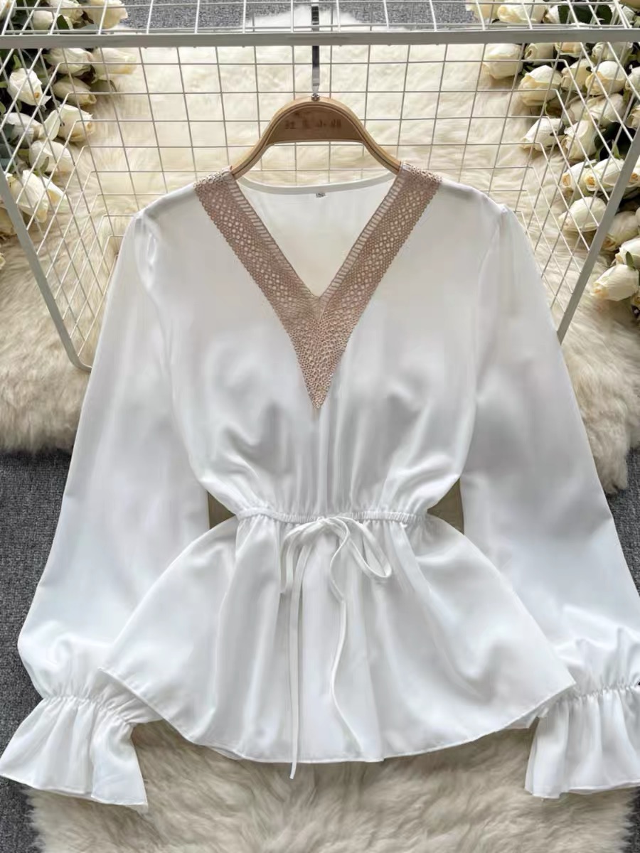 Stop playing luxury blouse BE160 image