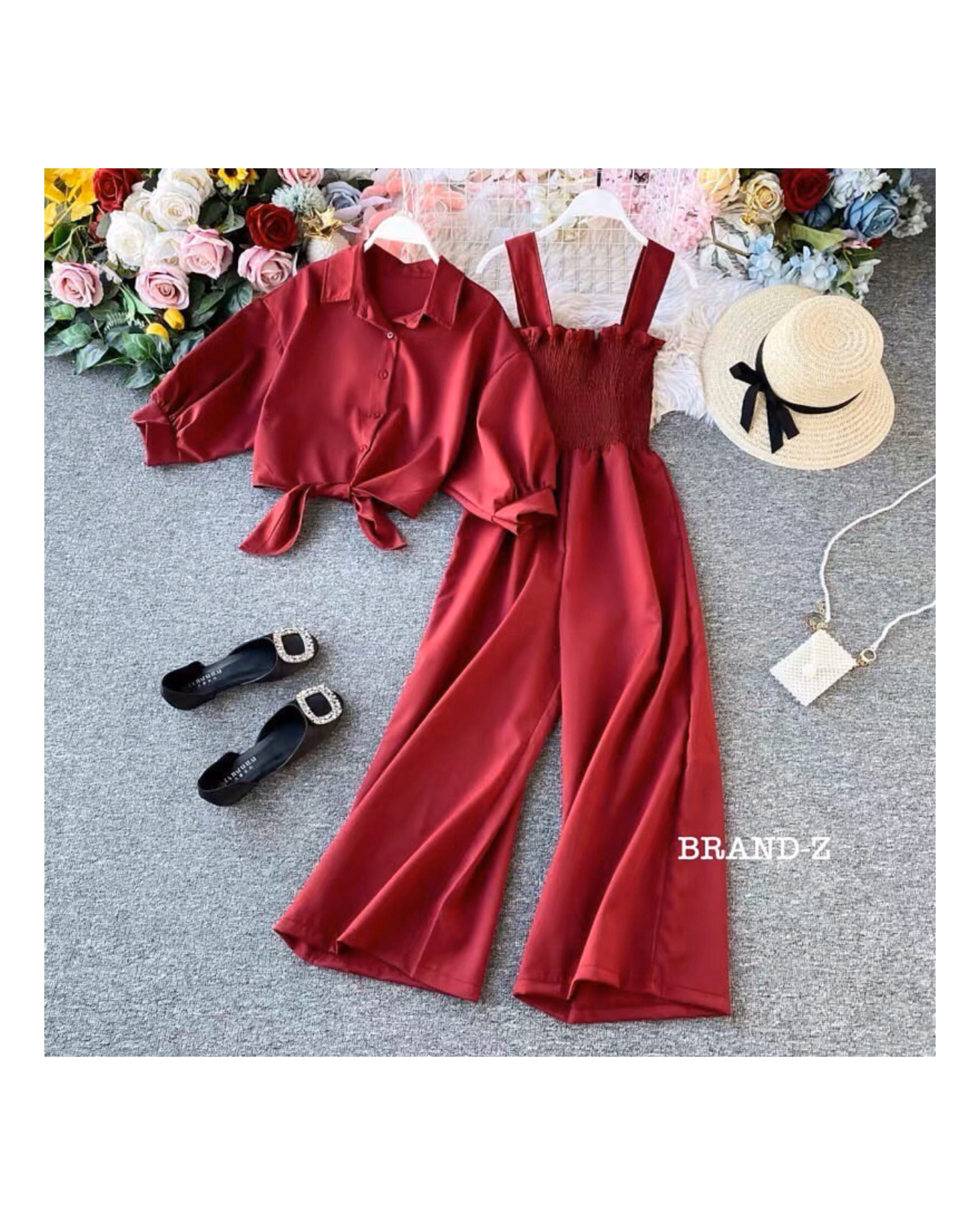 The classy satin set TPZZ118 image