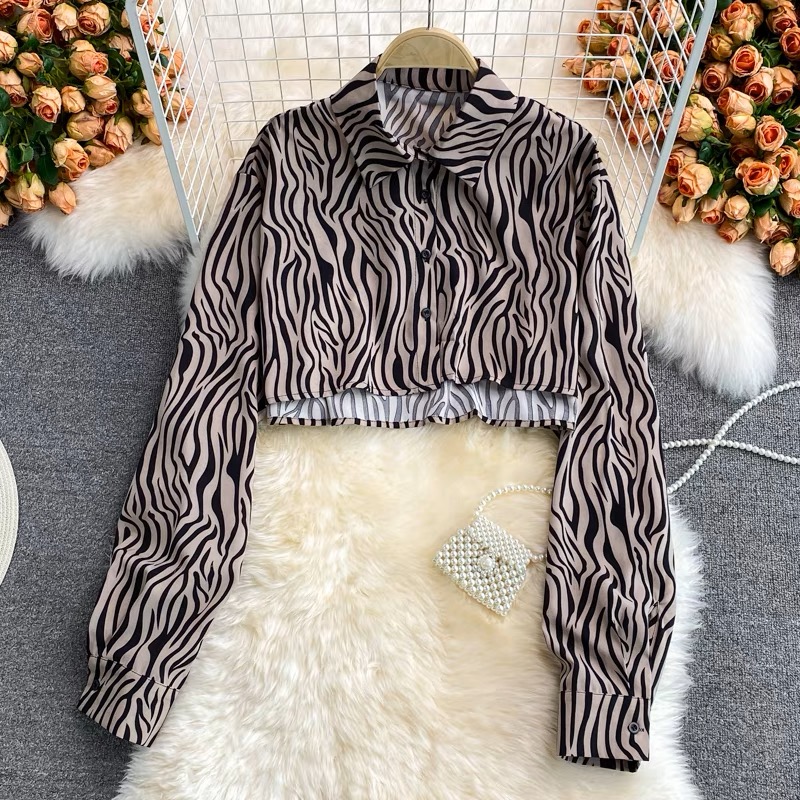 Wild for you crop top image