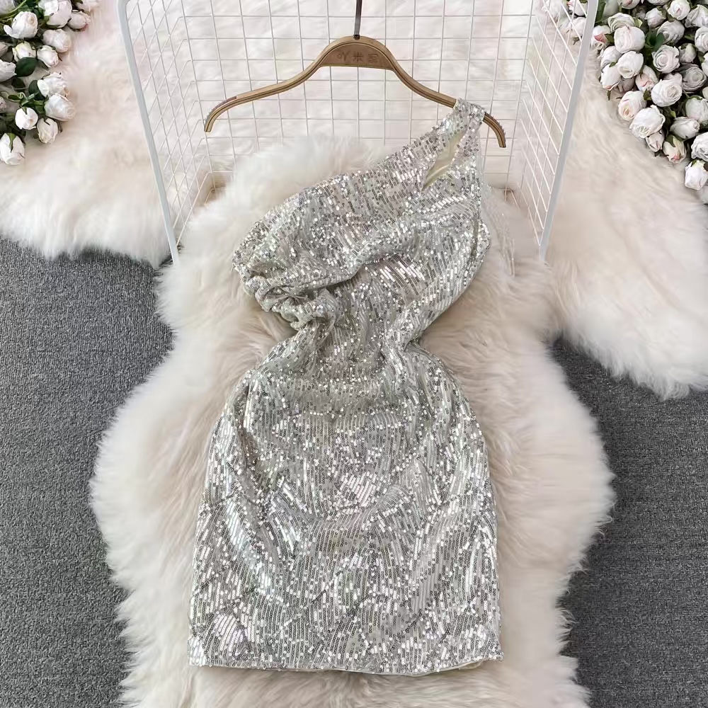 Felicity embellished mini gown CBC36 image