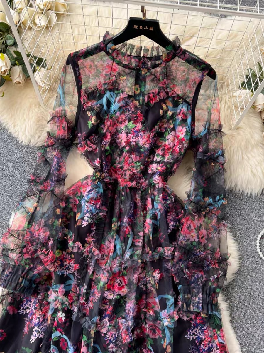 Eternal love floral dress CD490 image