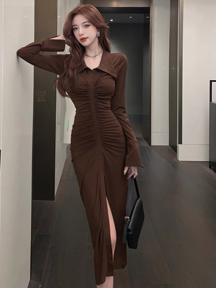 Windy morning shirt dress CBC156 image