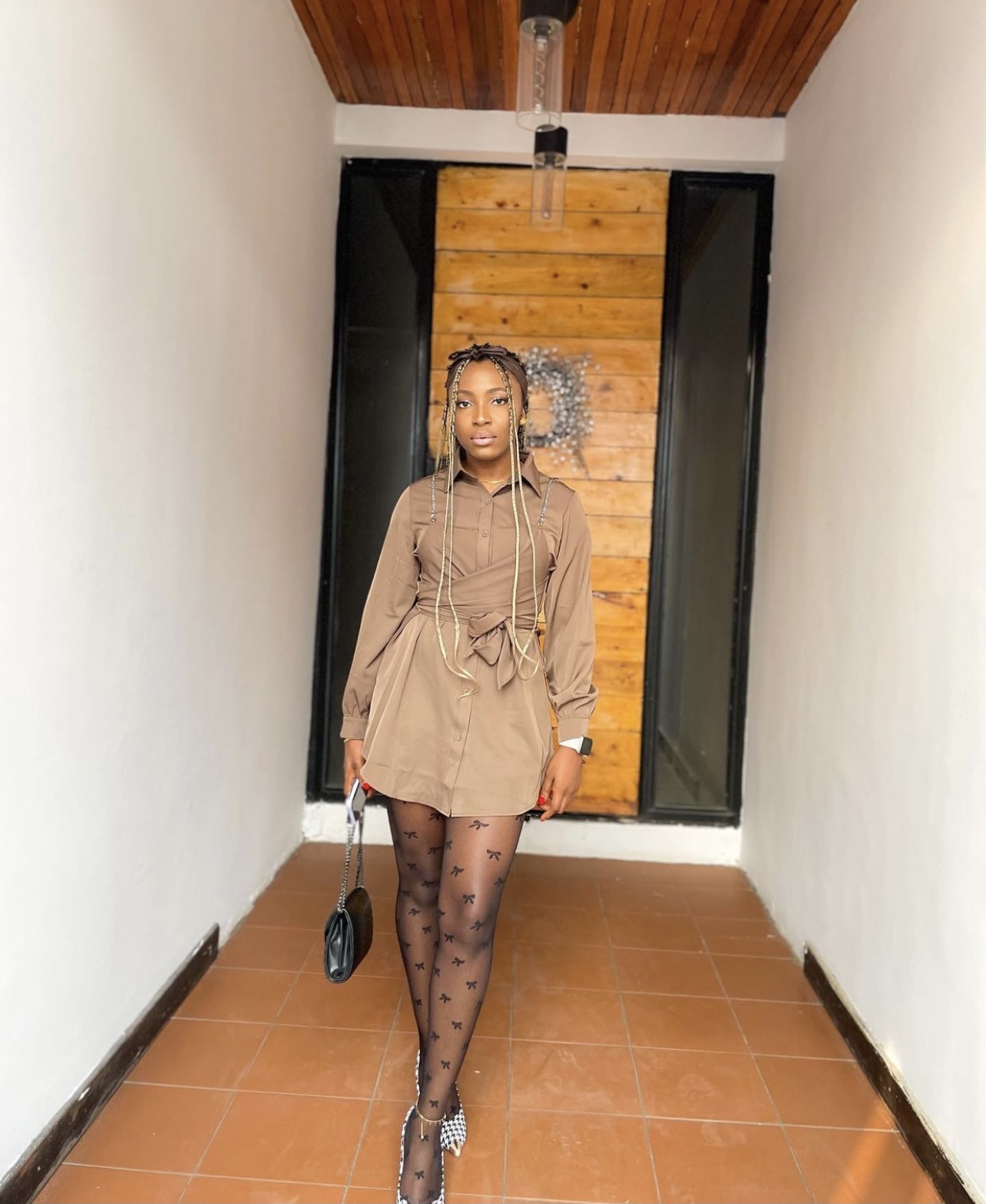 Make me yours shirt dress image