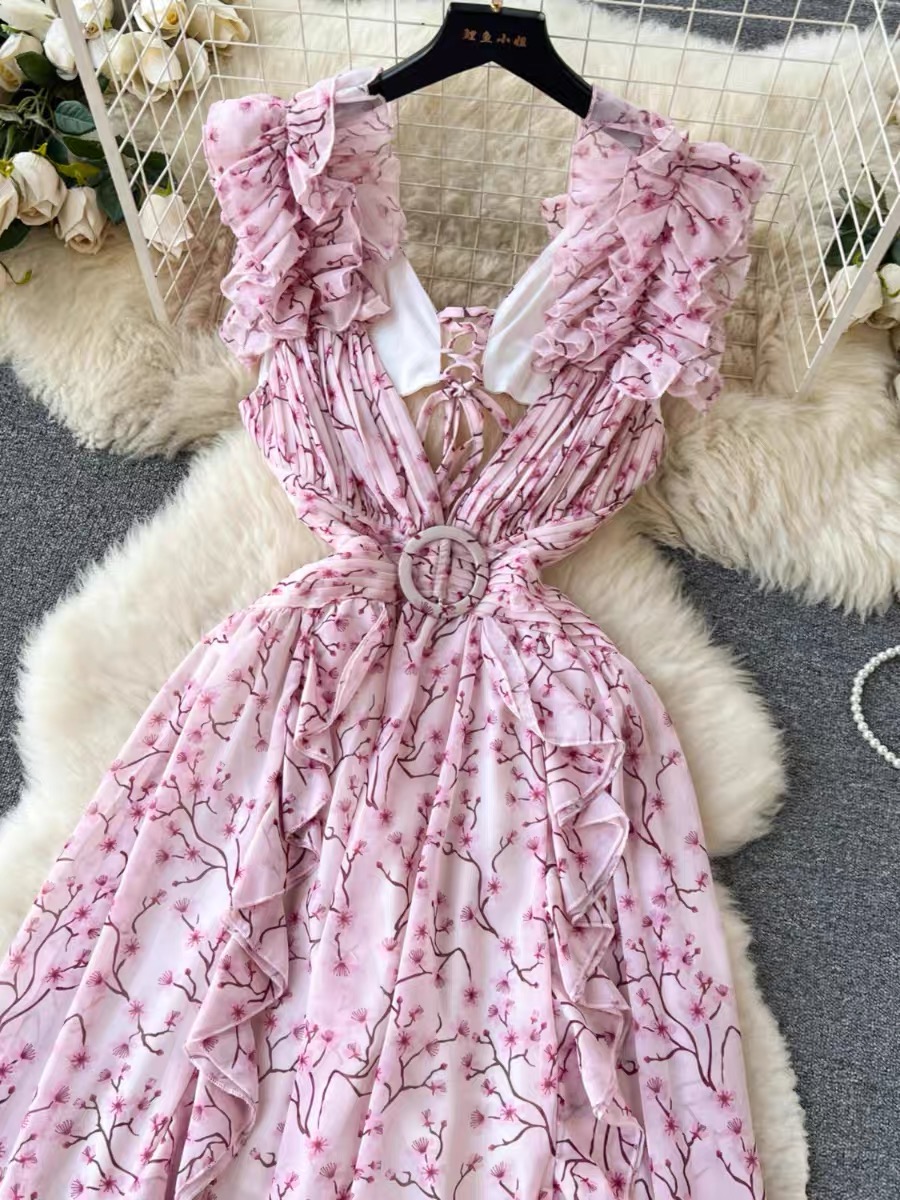 Kerry’s ruffle dress CD518 image