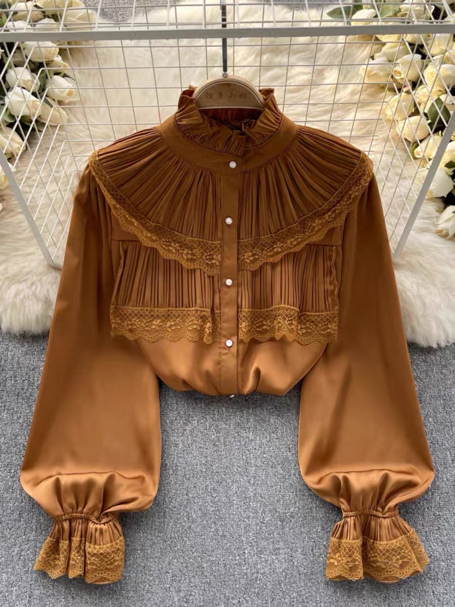 West coast babe lantern blouse BE315