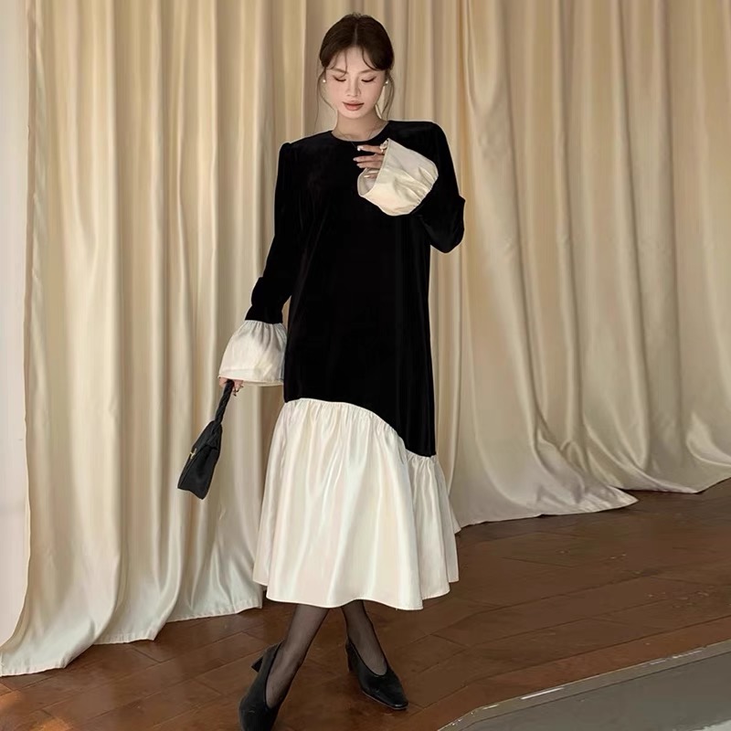 Left you on read designer dress FD609 image