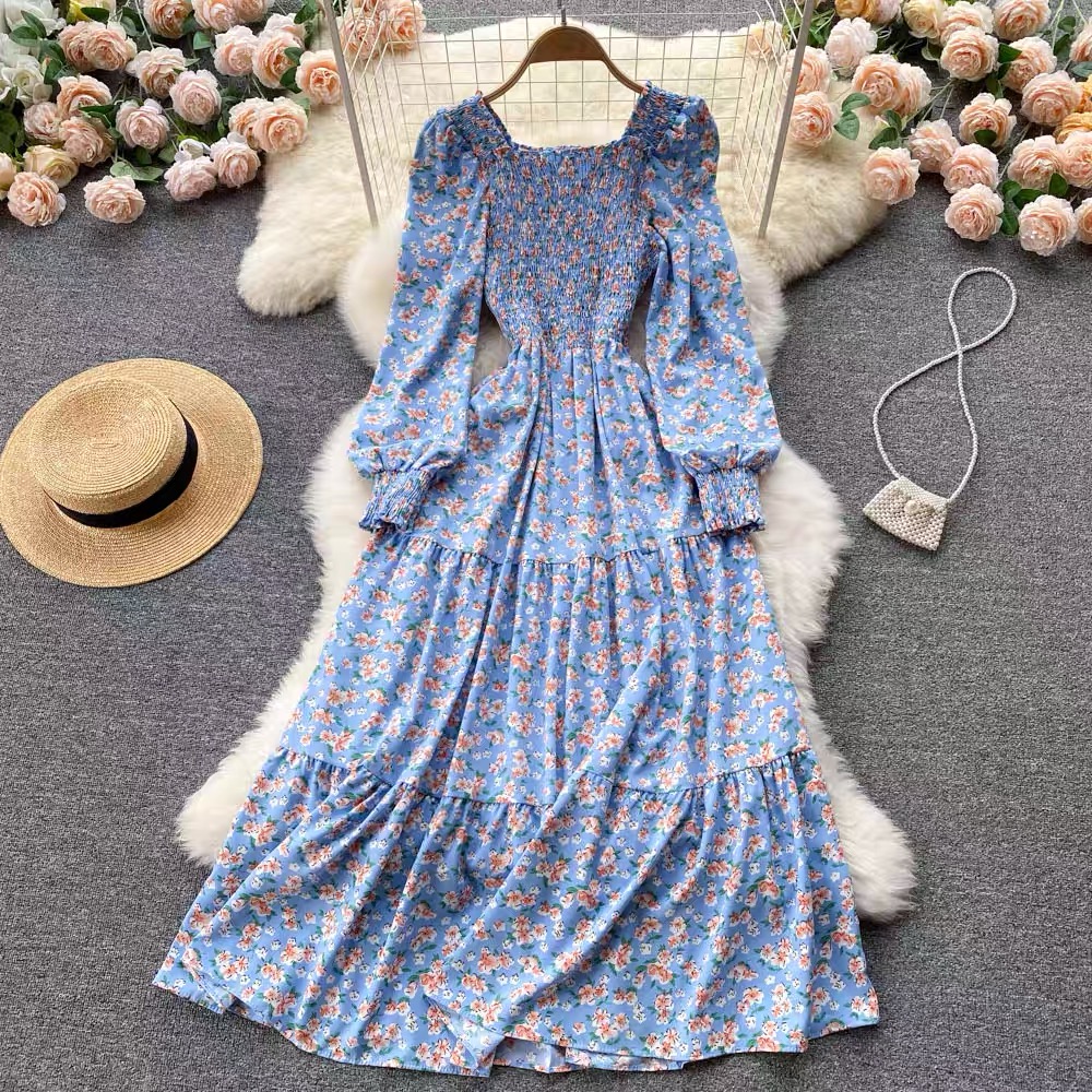 Picnic with the BFF floral dress CD43 image