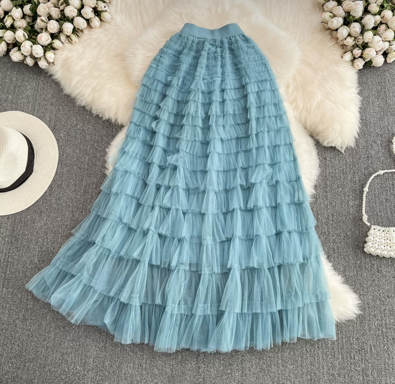 Taken for the day ruffle skirt SZZ189 image