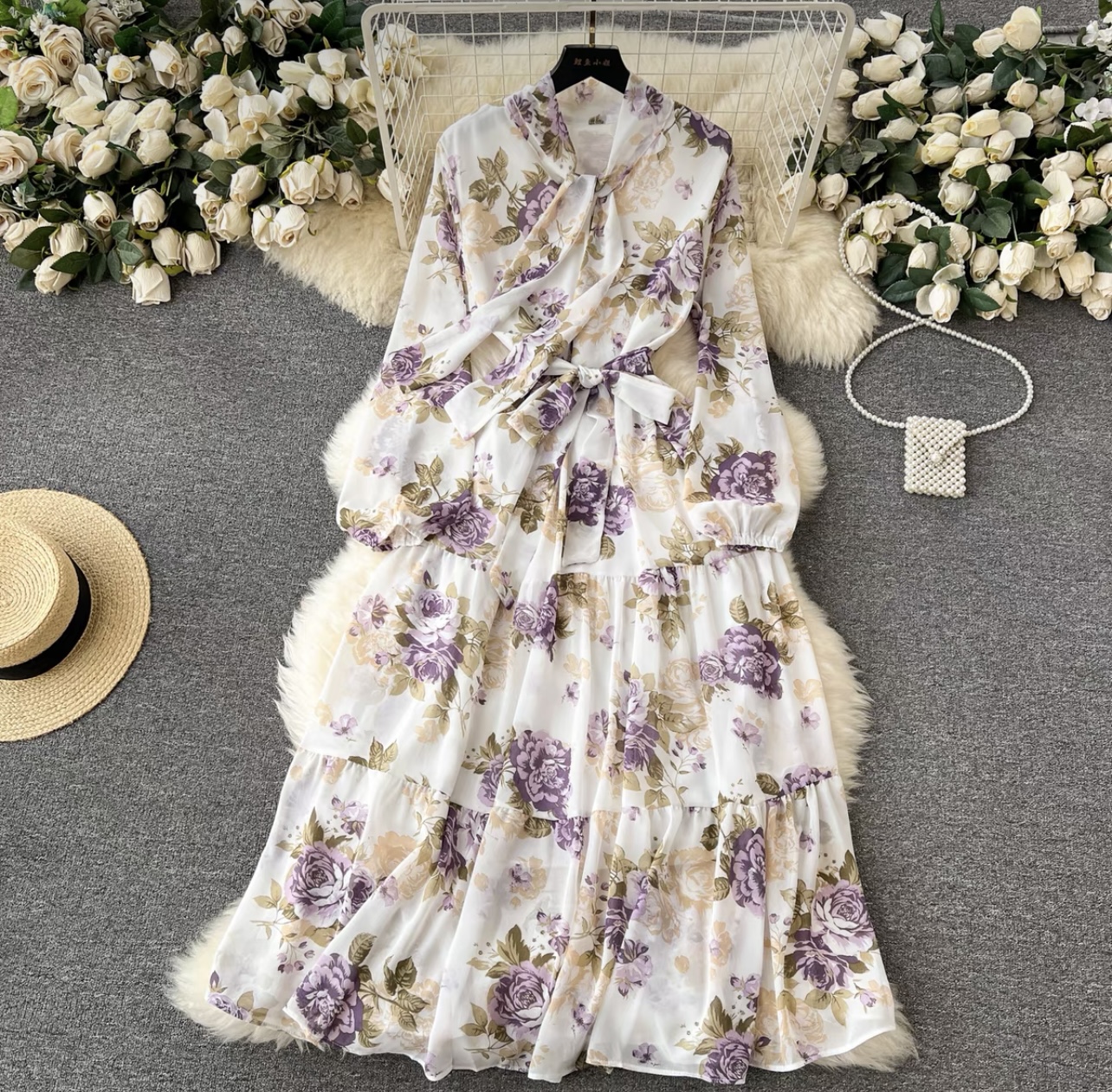 Brooklyn babe floral dress CD592 image