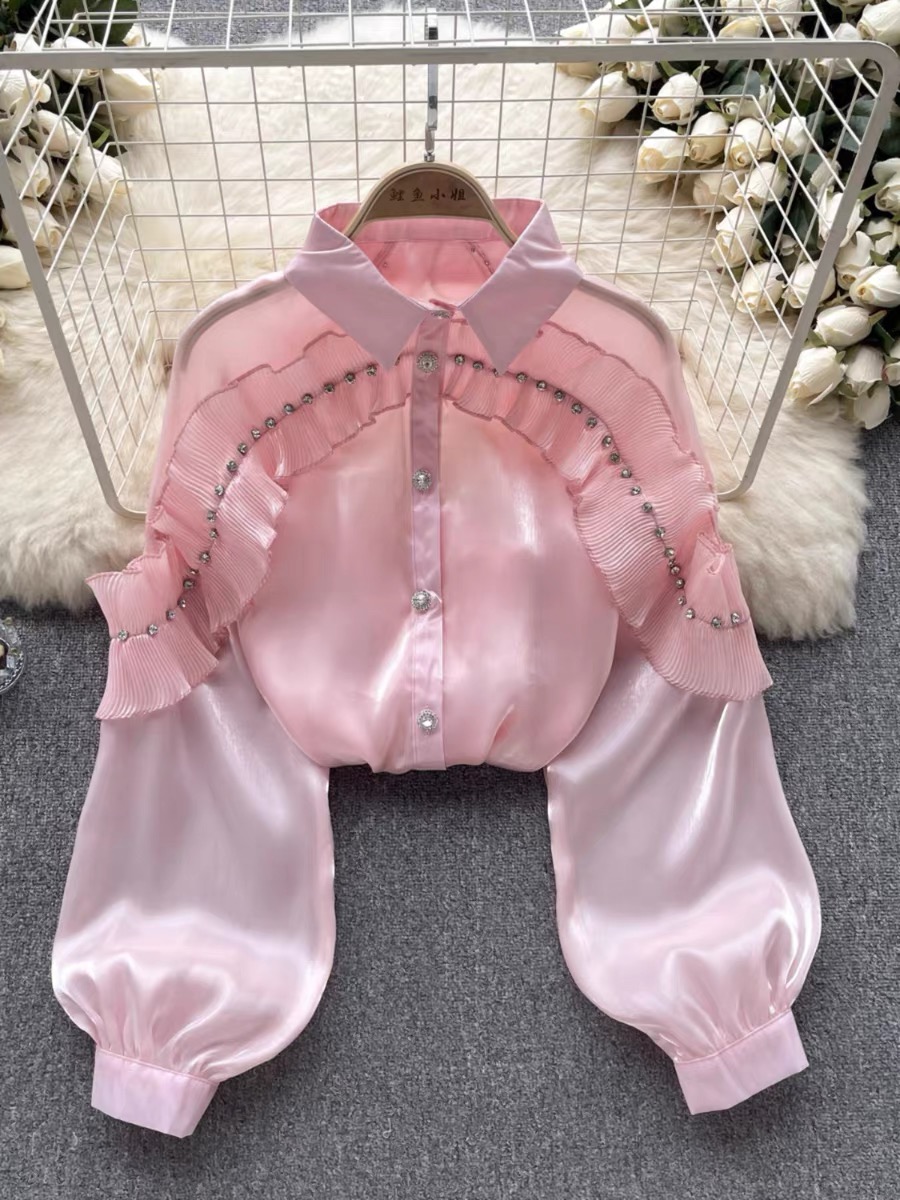 Dinner Night romance luxury blouse BE196 image