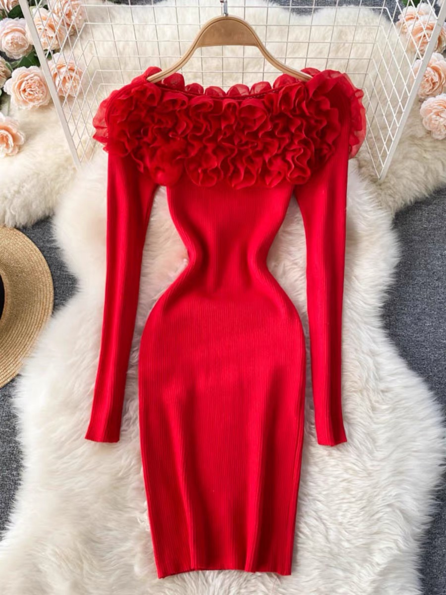 My role model knitted dress KBC164 image