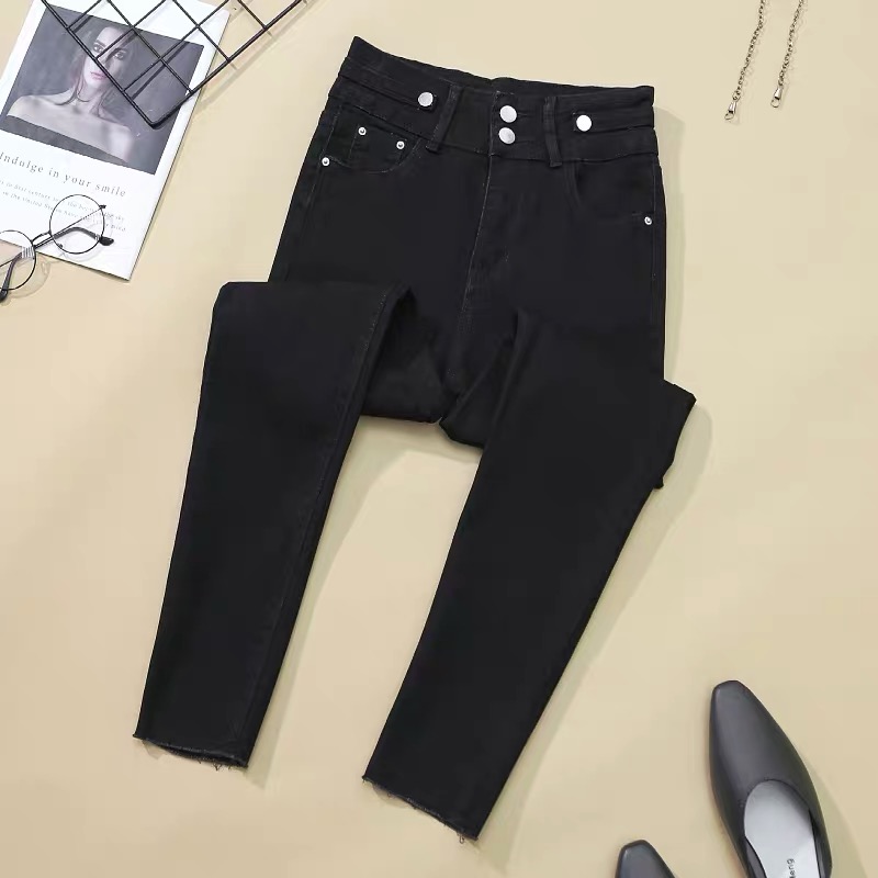 Easy does it high waist denim JDZZ146 images