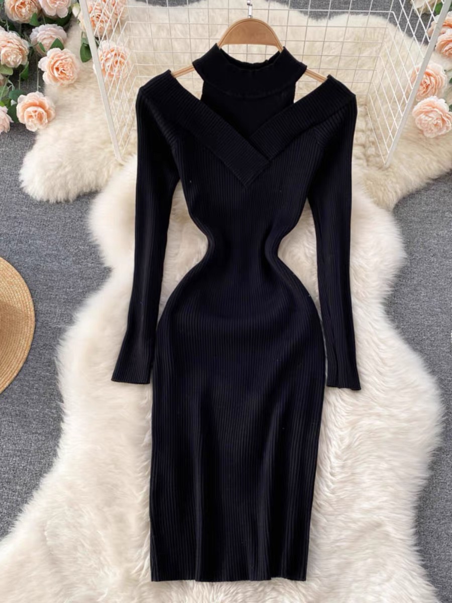 Los Angeles dreaming knitted dress KBC162 image