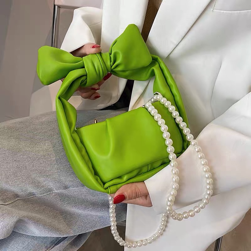 Popstar pearls tied bag BG169