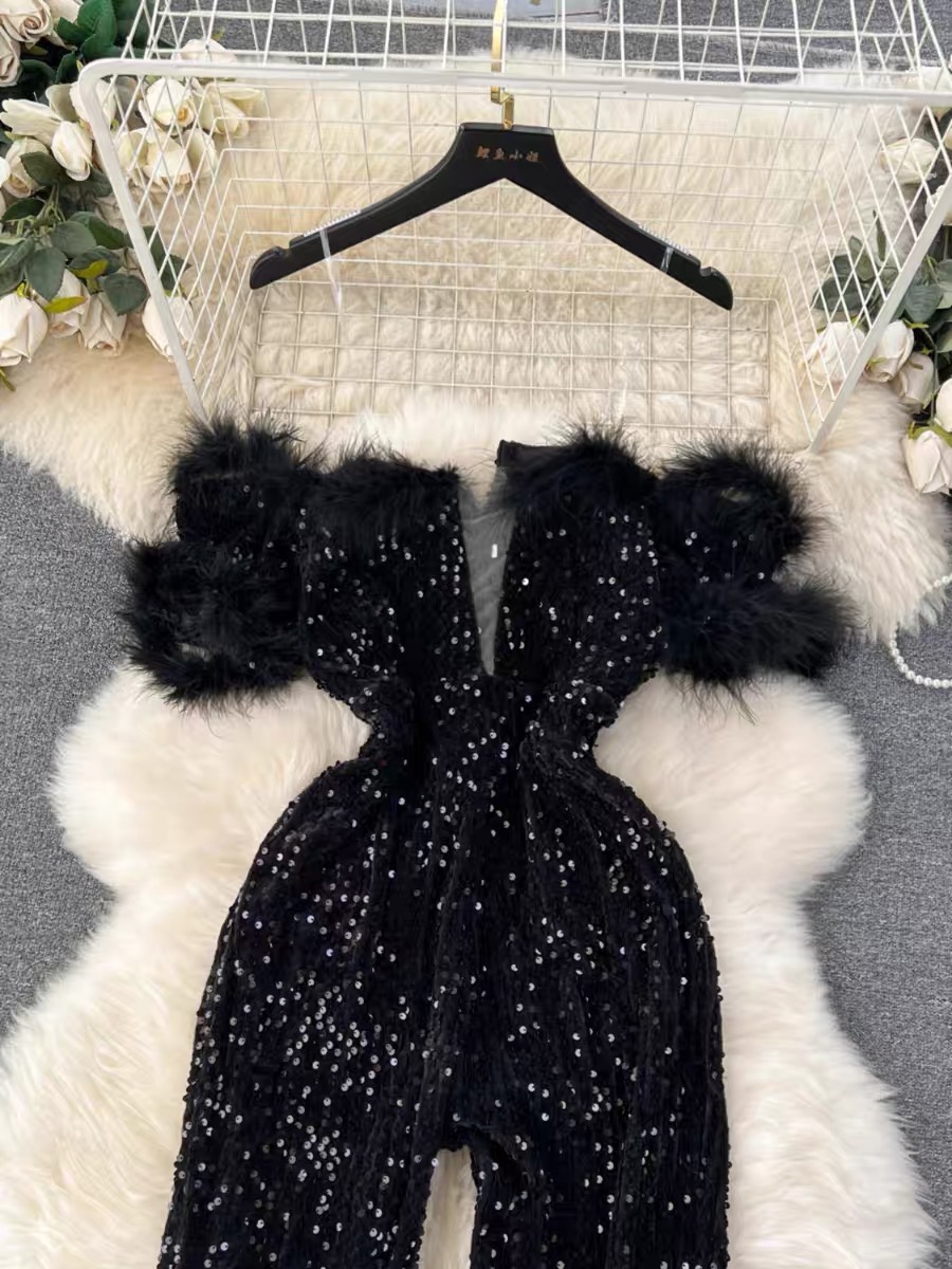 On the list for sequin jumpsuit JRZZ647 image