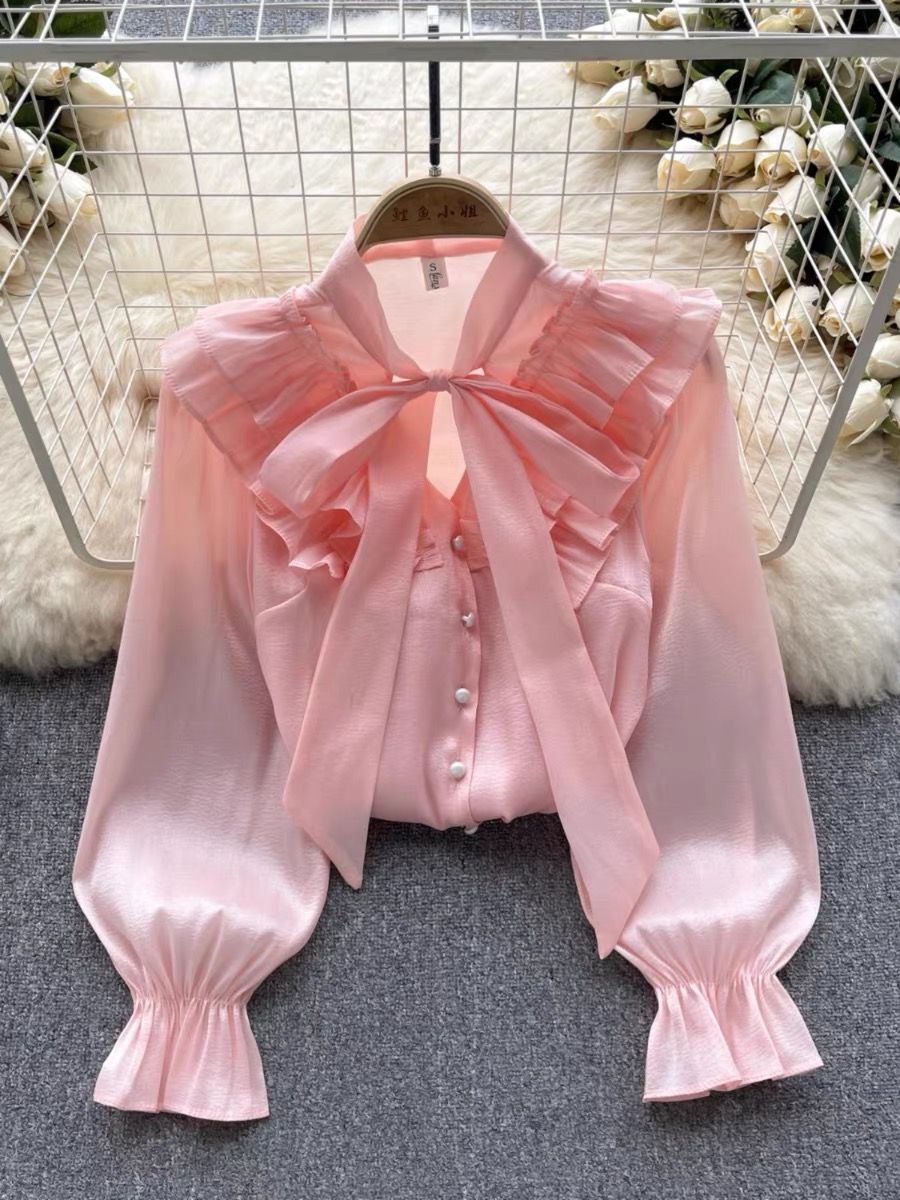 Layla ruffle blouse BE189 image