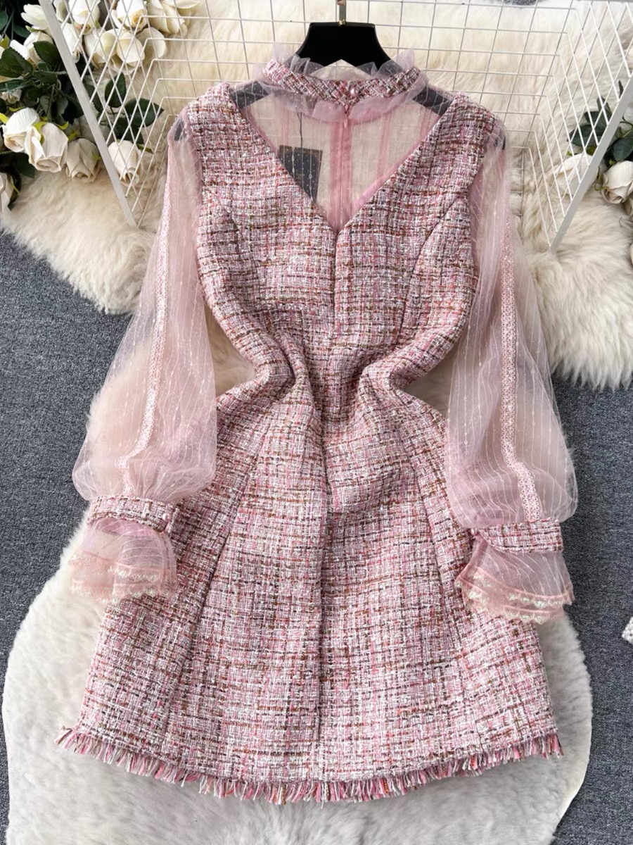 Glamorous nights woolen dress FD574 image