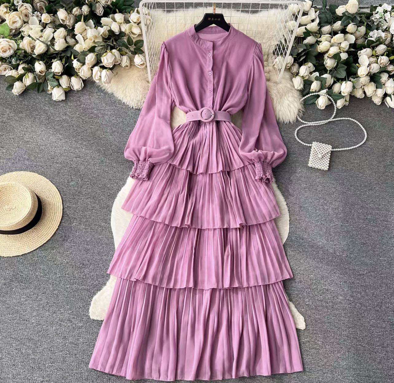 Rope you in tulle dress FD325 image