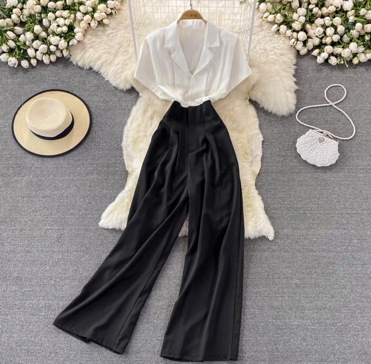 At my best short sleeves jumpsuit JRZZ373 image