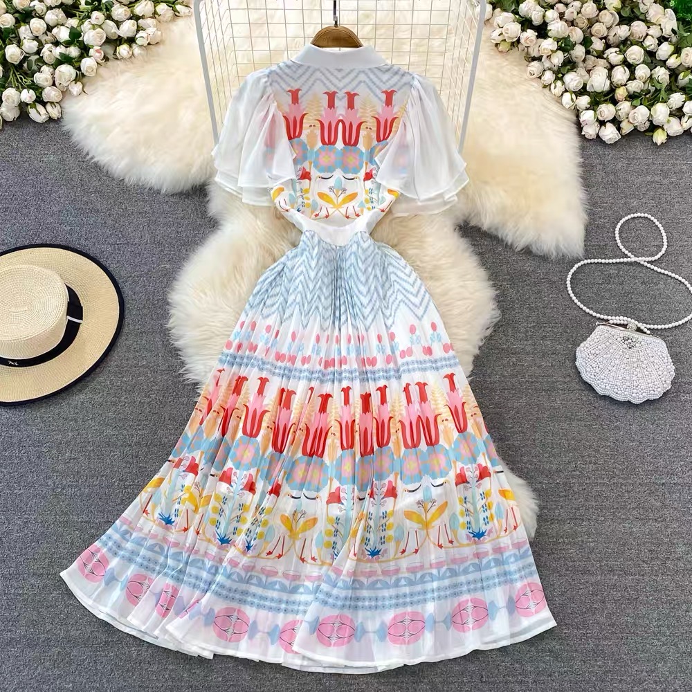 My undivided attention floral dress CD57 image