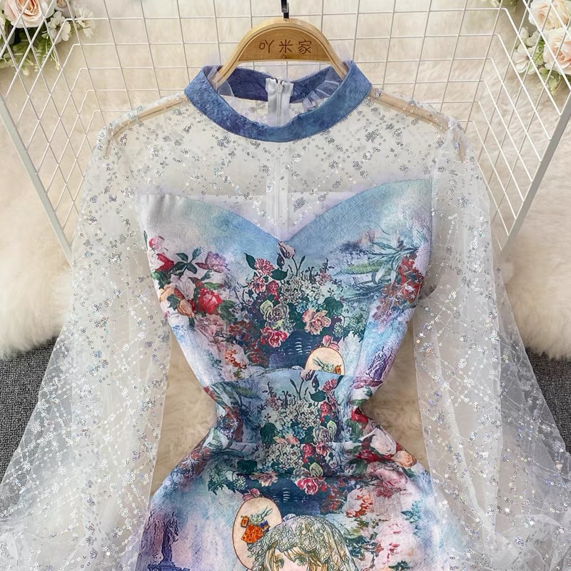 Titanic pearl dress ED26 image