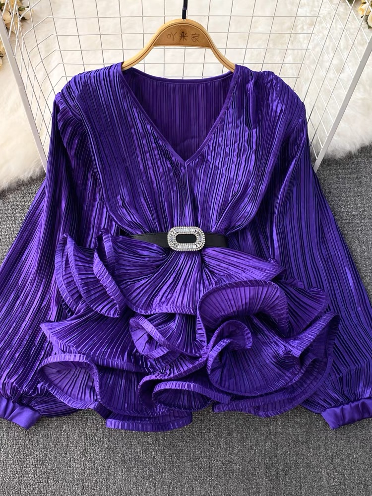 Best in the game blouse & belt BE126 image