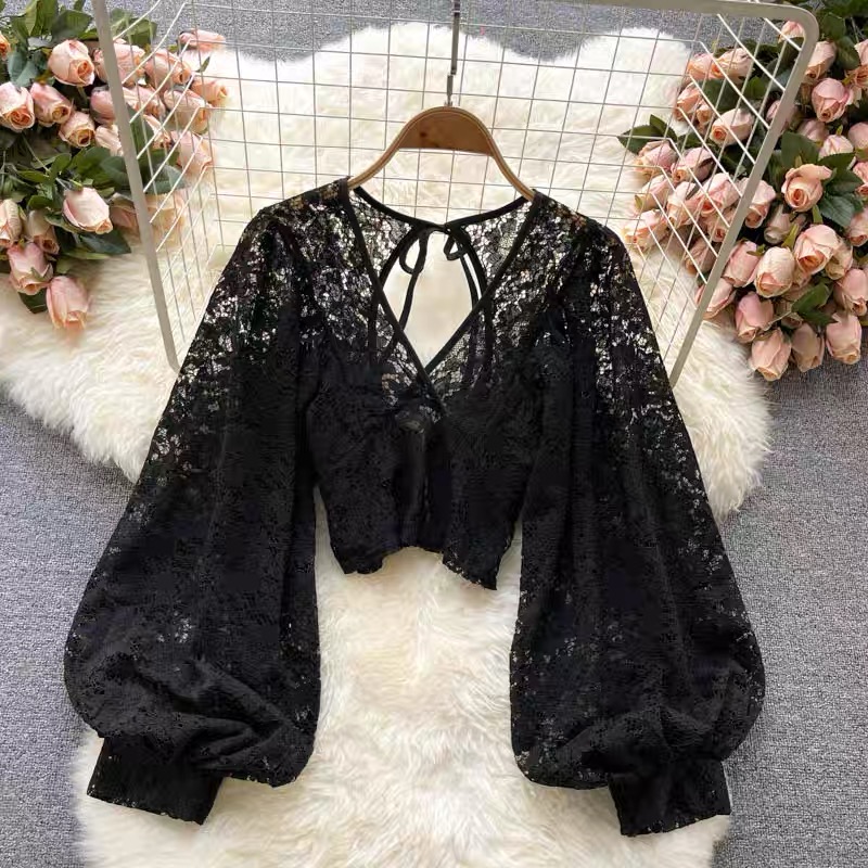 Call it fashion lace top TZZ1351 image