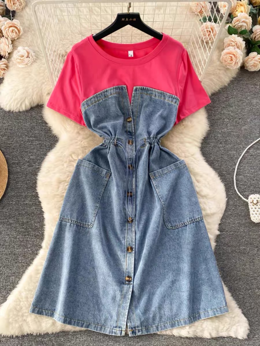 Let’s go out denim dress DD32 image
