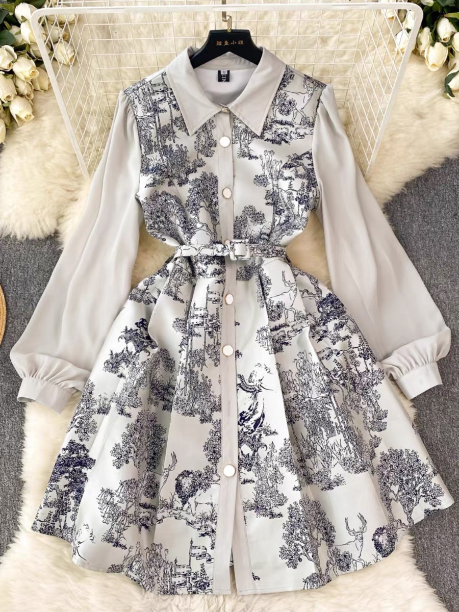 Showing up designer Dress FD379 image