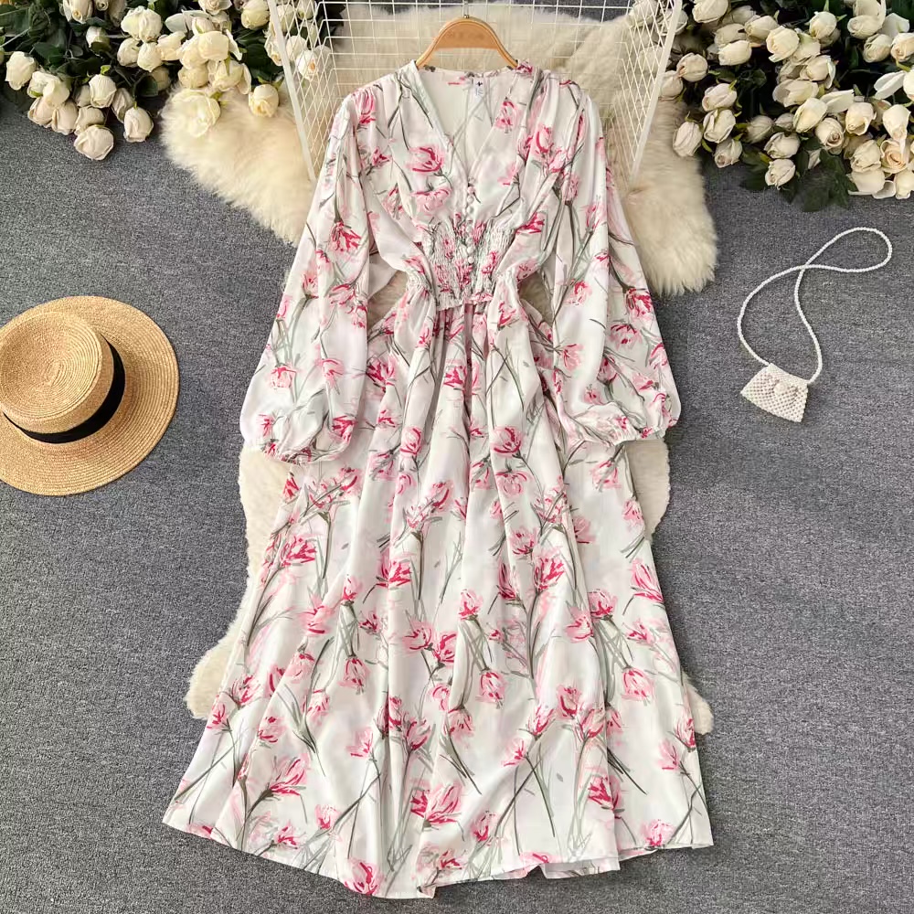 Don’t break his heart floral dress CD175 image