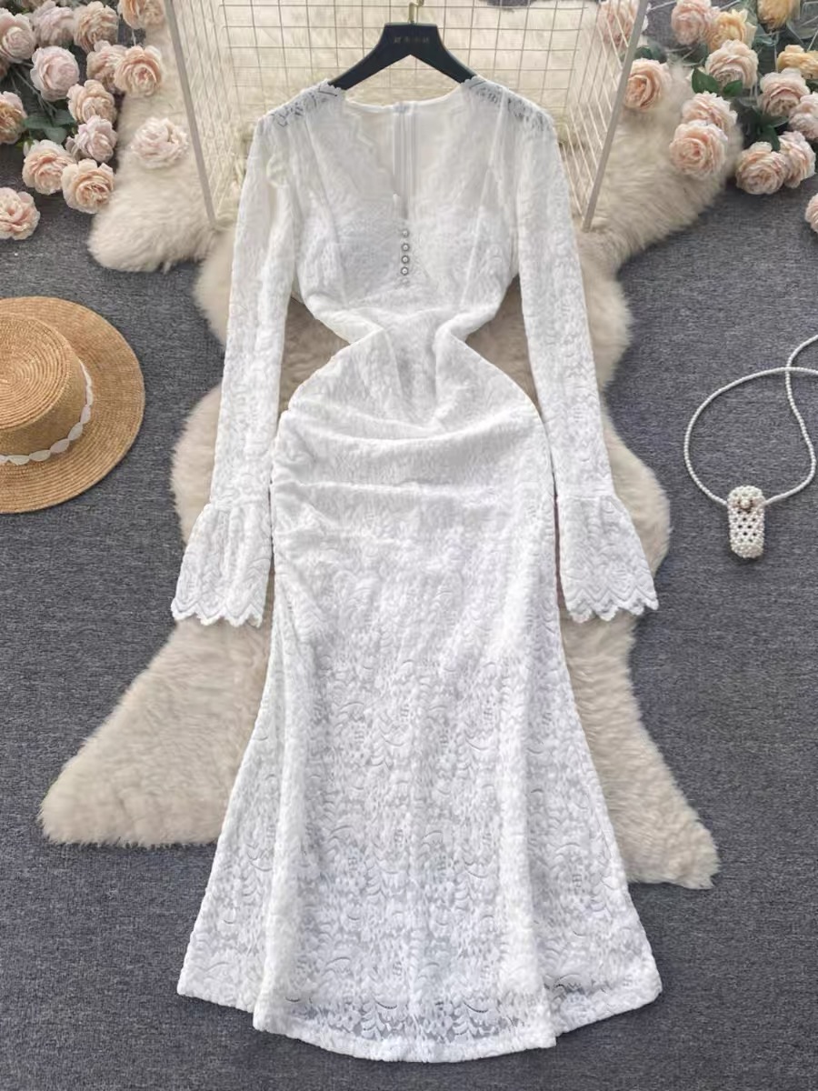 Edith J lace dress FD516 image