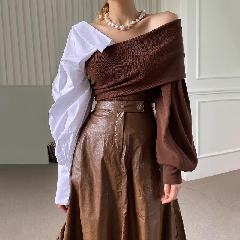 Fashion wave top TZZ856 image